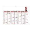 FLORENTIN 2027 - MICRO 210 X 155 MM - BLEU - LEGER - PAS DE TROU - MARQUAGE QUADRI R/V DIFFERENTS