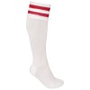 Chaussettes de sport rayées unisexe