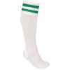 Chaussettes de sport rayées unisexe