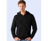 Sweat capuche grand zip 300