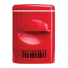 Mini réfrigérateur rouge HOT AND COOL