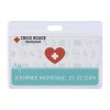 Corps de badge horizontal (+Copie laser CL11)
