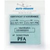 Porte-vignette pvc standard (+Sérigraphie GOA1)