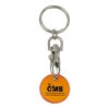 Porte-cles jeton alu (+Tampographie TA41)
