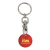 Porte-cles jeton alu (+Tampographie TA41)