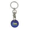 Porte-cles jeton alu (+Tampographie TA41)