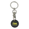 Porte-cles jeton alu (+Tampographie TA41)