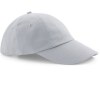 Casquette basse en coton sergé lourd