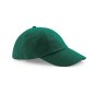 Casquette basse en coton sergé lourd
