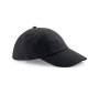 Casquette basse en coton sergé lourd