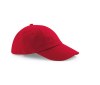 Casquette basse en coton sergé lourd