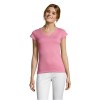 Tee-shirt femme col “v” - MOON