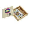 Coffret jeu de 54 cartes + des (+Quadri numérique QV11)