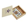 Coffret jeu de 54 cartes + des (+Quadri numérique QV11)