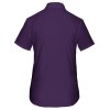 Chemise popeline polycoton manches courtes entretien facile femme