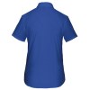 Chemise popeline polycoton manches courtes entretien facile femme