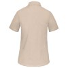 Chemise popeline polycoton manches courtes entretien facile femme