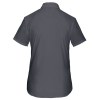 Chemise popeline polycoton manches courtes entretien facile femme