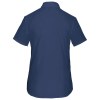 Chemise popeline polycoton manches courtes entretien facile femme