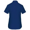 Chemise popeline polycoton manches courtes entretien facile femme