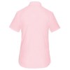 Chemise popeline polycoton manches courtes entretien facile femme