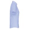Chemise popeline polycoton manches courtes entretien facile femme