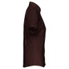 Chemise popeline polycoton manches courtes entretien facile femme
