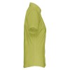 Chemise popeline polycoton manches courtes entretien facile femme
