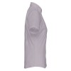 Chemise popeline polycoton manches courtes entretien facile femme