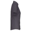 Chemise popeline polycoton manches courtes entretien facile femme