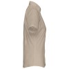 Chemise popeline polycoton manches courtes entretien facile femme