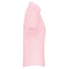 Chemise popeline polycoton manches courtes entretien facile femme