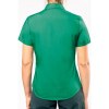 Chemise popeline polycoton manches courtes entretien facile femme