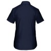 Chemise popeline polycoton manches courtes entretien facile femme