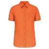 Chemise popeline polycoton manches courtes entretien facile femme