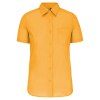 Chemise popeline polycoton manches courtes entretien facile femme