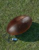 Ballon Rugby Cuir Véritable RETRO