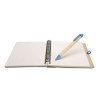 Bloc-notes publicitaire recycl et stylo