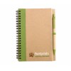 Bloc-notes publicitaire recycl et stylo