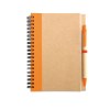 Bloc-notes publicitaire recycl et stylo