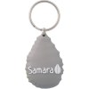 Porte-clés pvc souple 3d 2 faces - 40 mm