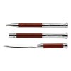 Parure stylo bille, plume et coupe-papier Paulette