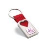 BONHEUR - Porte clef coeur en métal