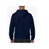 Sweat capuche grand zip