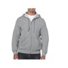 Sweat capuche grand zip