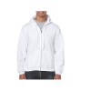 Sweat capuche grand zip
