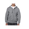 Sweat capuche grand zip