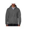 Sweat capuche grand zip