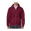 Sweat capuche grand zip