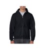 Sweat capuche grand zip